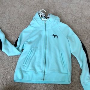 Turquoise PINK sweater